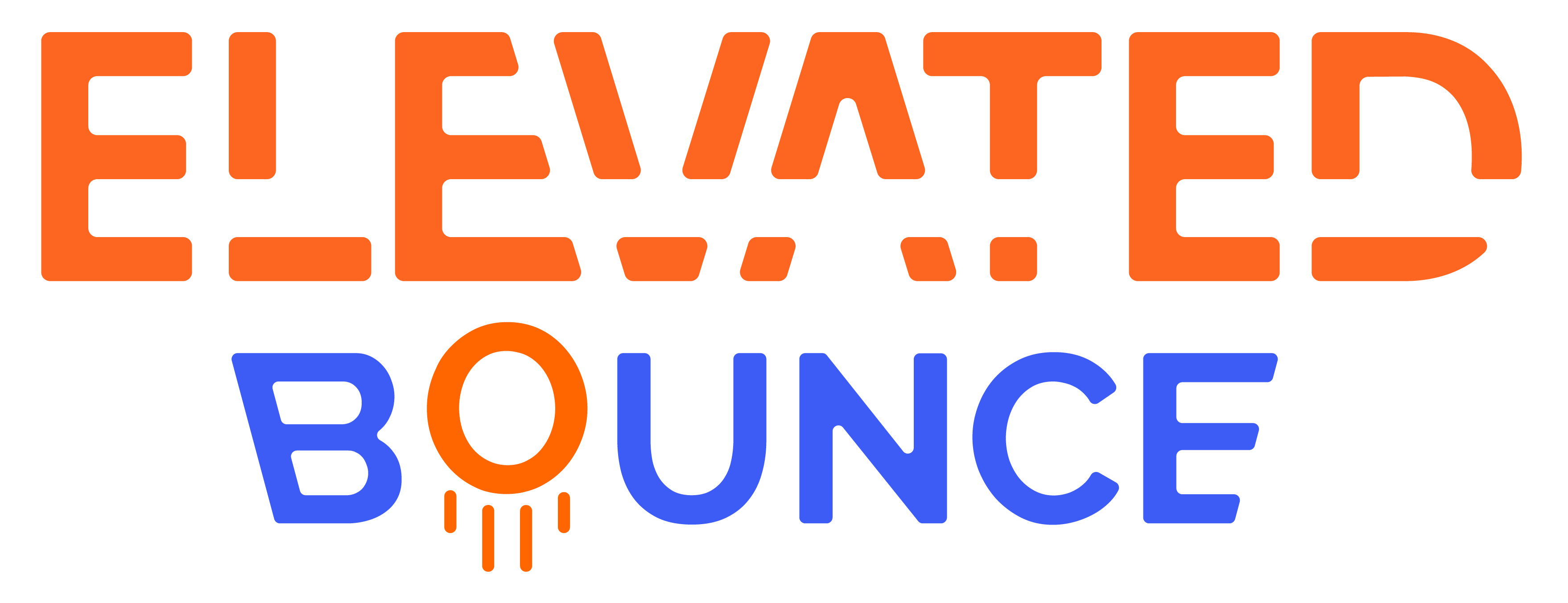 Elevated Bounce Logo Home